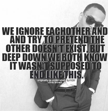 Chris Brown Sad Quotes. QuotesGram