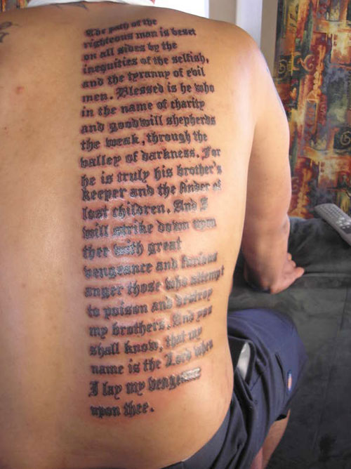 Bible Quotes Tattoos For Men. QuotesGram
