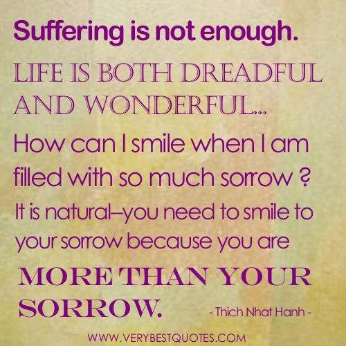 572190539 Thich Nhat Hanh Quotes suffering is not enough1