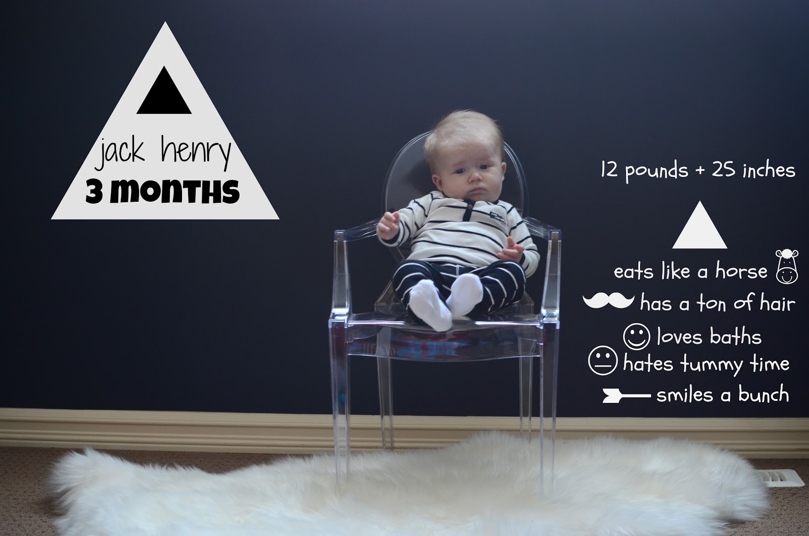 happy 3 months quotes for baby boy in english