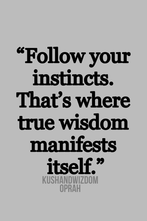Quotes About Your Gut Feeling. QuotesGram