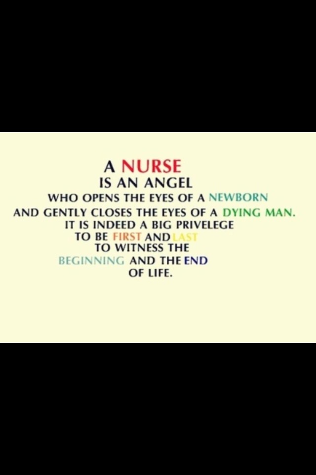 A Nurse Has To Be