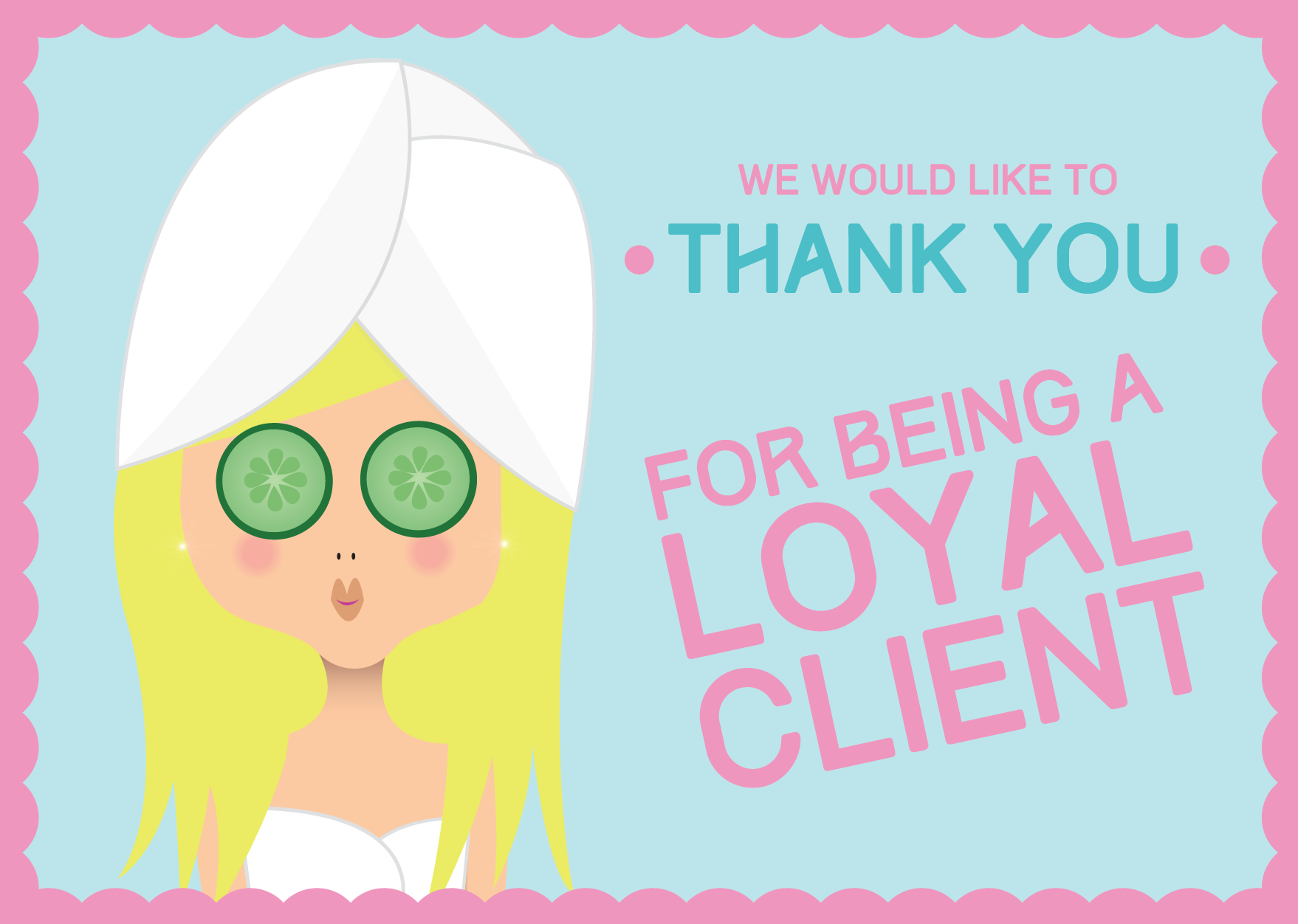 Thank You Quotes For Clients In Salon. QuotesGram