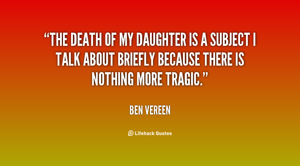 Inspirational Quotes For Tragic Death. QuotesGram