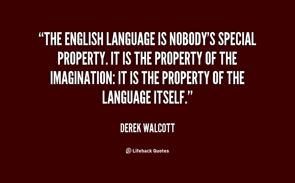 Famous Quotes About English Language. QuotesGram