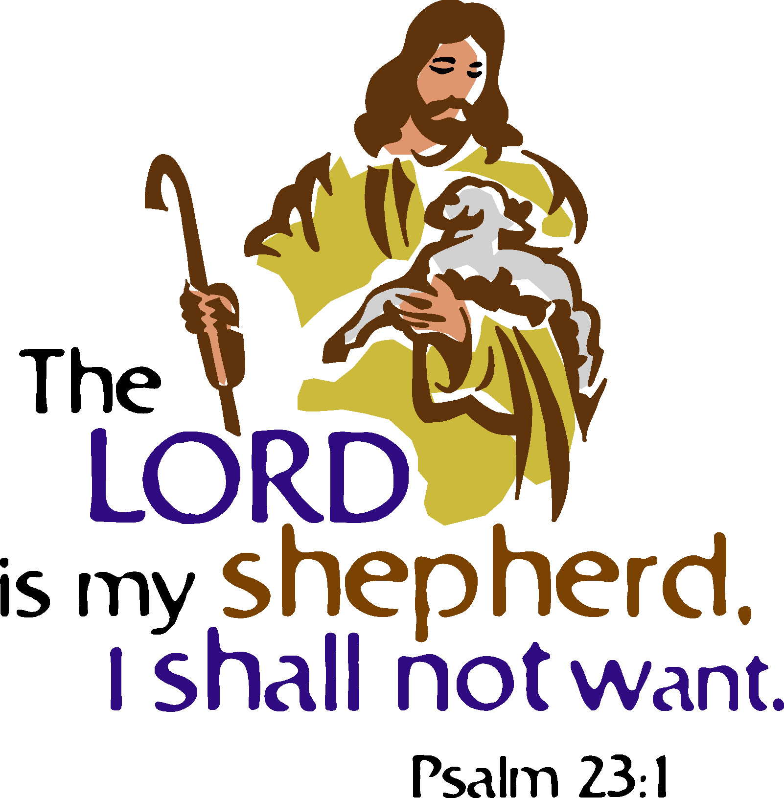 Jesus Quotes Jesus Is My Shepard I Shall Not By. QuotesGram