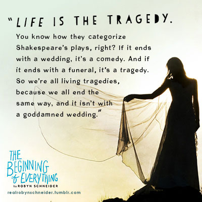 Quotation at the beginning of a book