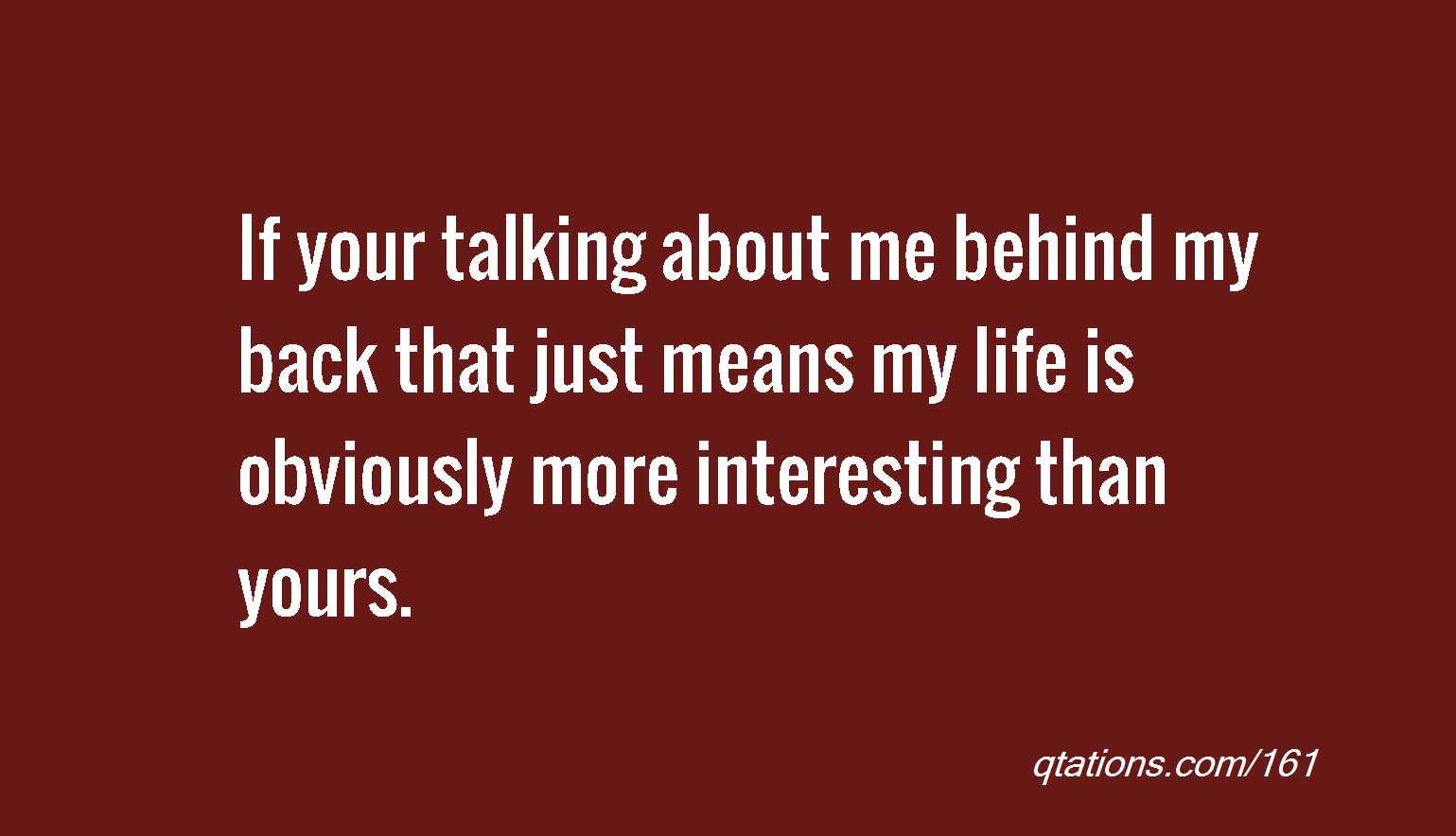 Behind My Back Quotes. QuotesGram