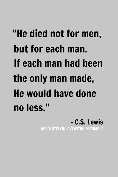 Cs Lewis Jesus Quote Cs Lewis Quotes On Salvation. Quotesgram