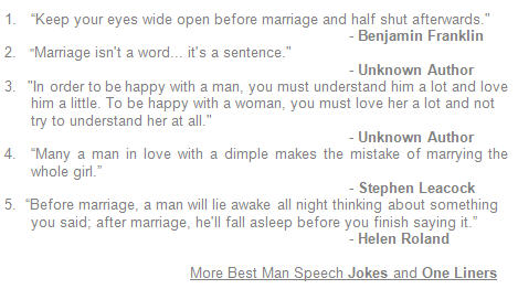 best man speech funny stories