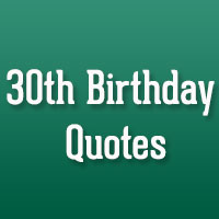 30th Birthday Quotes. QuotesGram