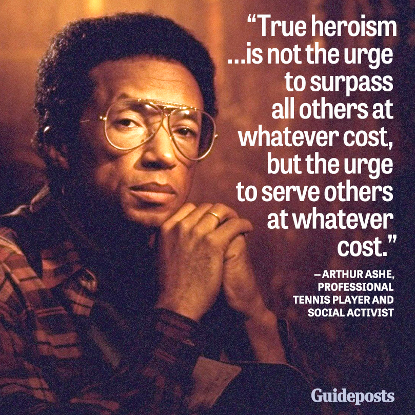 Arthur Ashe On Heroism Quotes. QuotesGram