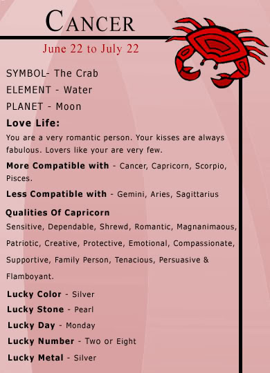 What Is The Lucky Color For Cancer Today