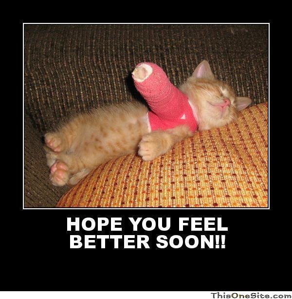 Hope You Feel Better Quotes QuotesGram