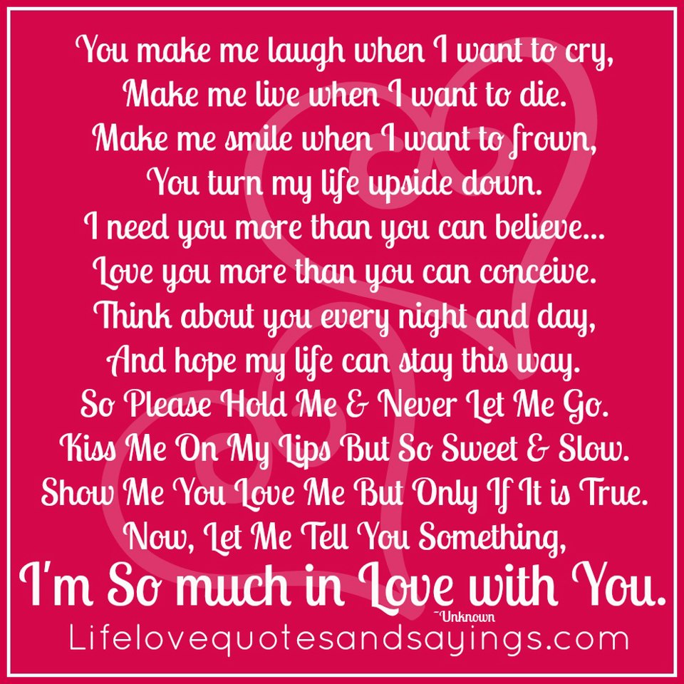 I Love You More Than Life Quotes Quotesgram