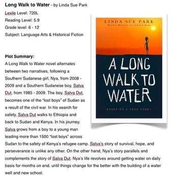 A long walk to water by linda sue park summary A Long Walk To Water Quotes Quotesgram