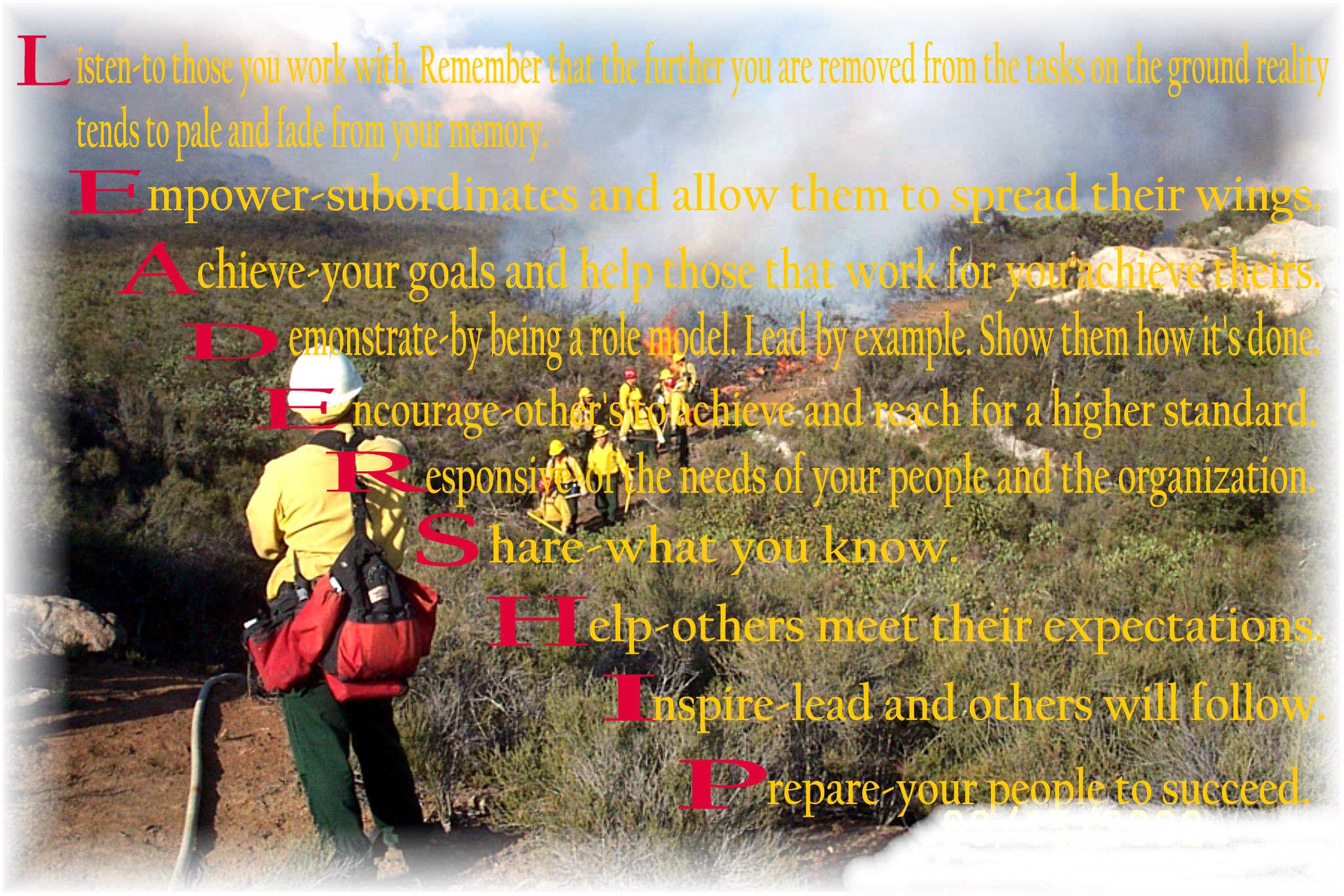 Firefighter Leadership Quotes. QuotesGram