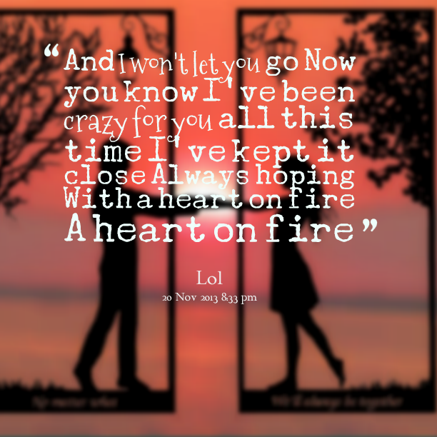 Crazy For You Quotes. QuotesGram