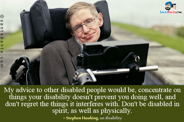 Disability Quotes By Famous People. QuotesGram