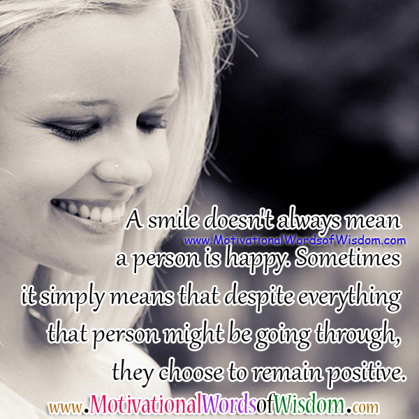 Inspirational Quotes About Smiling. QuotesGram