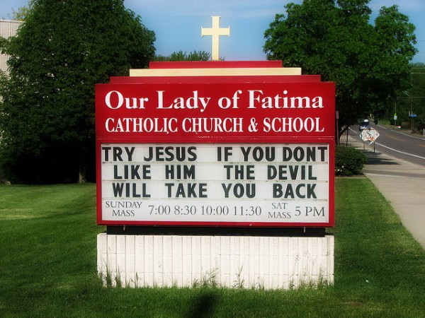 Quotes From Church Signs. QuotesGram