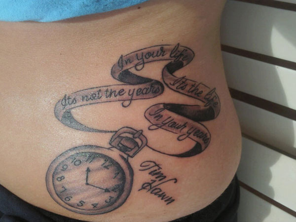 52 Pretty Clock Tattoos On Shoulder  Tattoo Designs  TattoosBagcom