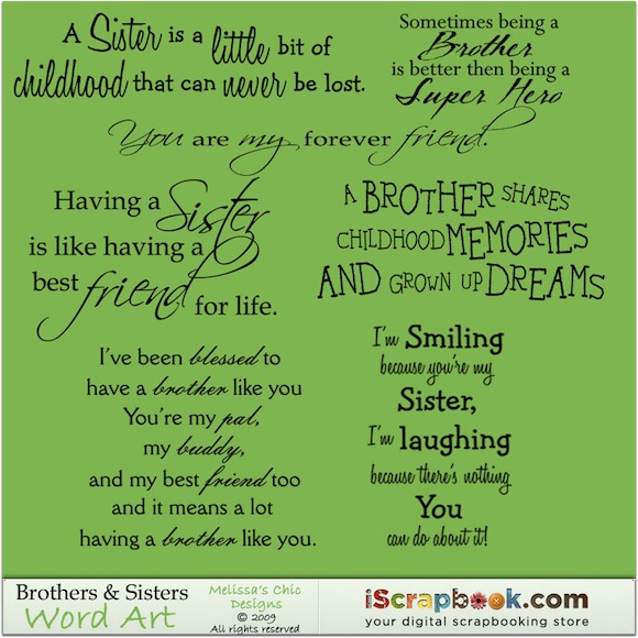 Quotes About Siblings. QuotesGram