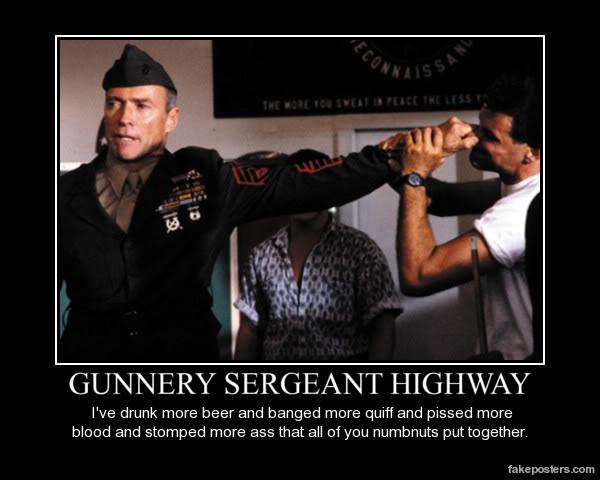 Gunny Highway Quotes. QuotesGram
