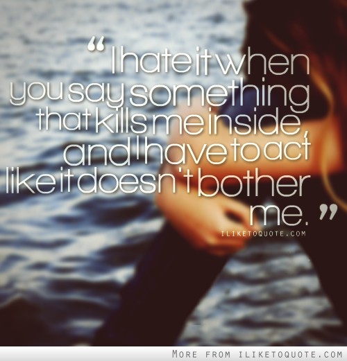 Dont Be Bothering People Quotes. QuotesGram