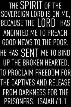 Jesus Quotes Isaiah 61 Where Jesus Quotes From Isaiah 61 Scripture. Quotesgram
