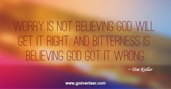 Tim Keller Quote on Disappointment