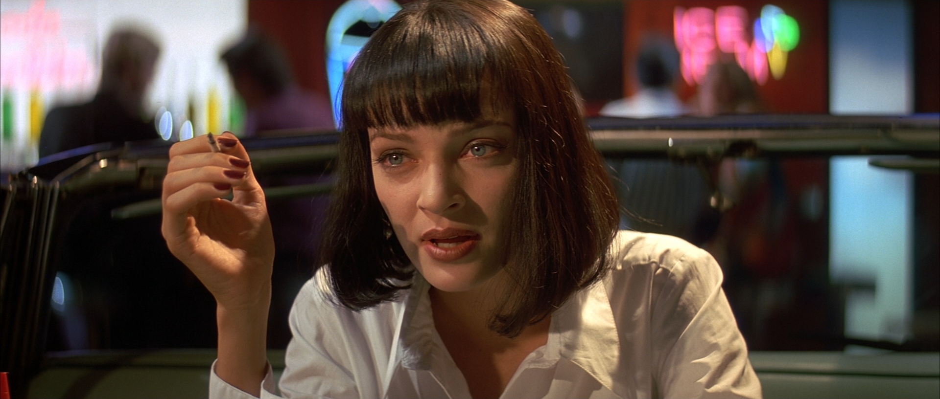 Uma Thurman Pulp Fiction Quotes Uncomfortable Silence. QuotesGram