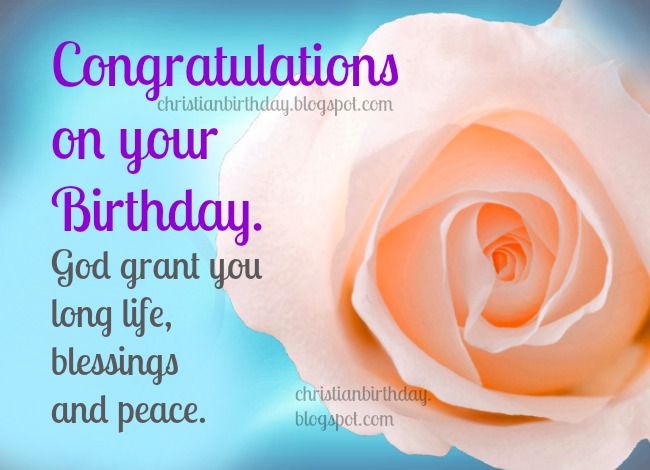 Christian Birthday Wishes Quotes. QuotesGram