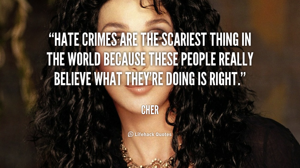 Quotes About Hate Crimes. QuotesGram