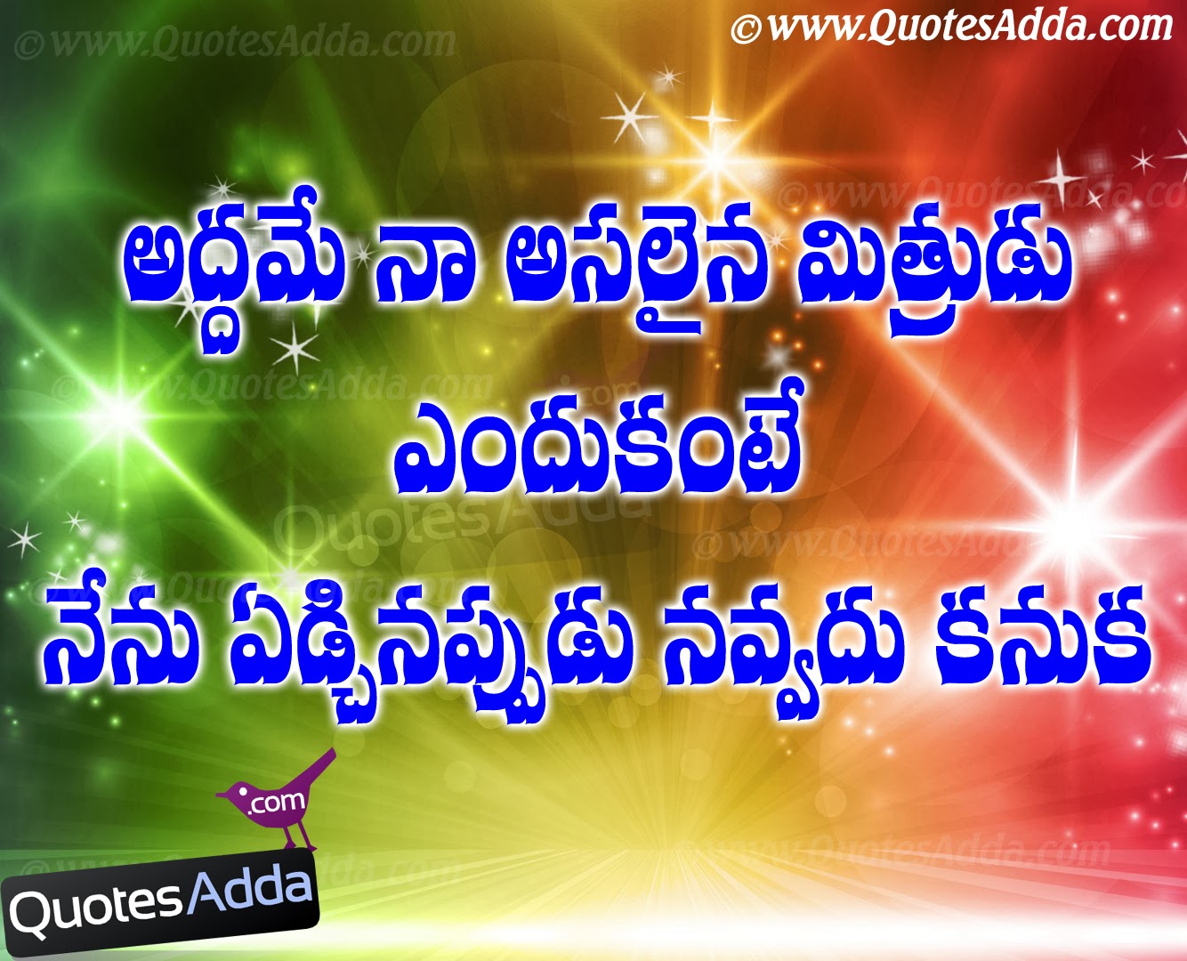  Sad  Quotes  About Friendship Telugu  QuotesGram