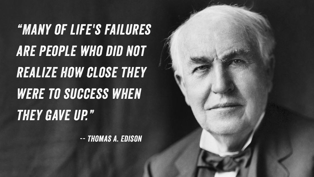 Thomas Alva Edison Quote