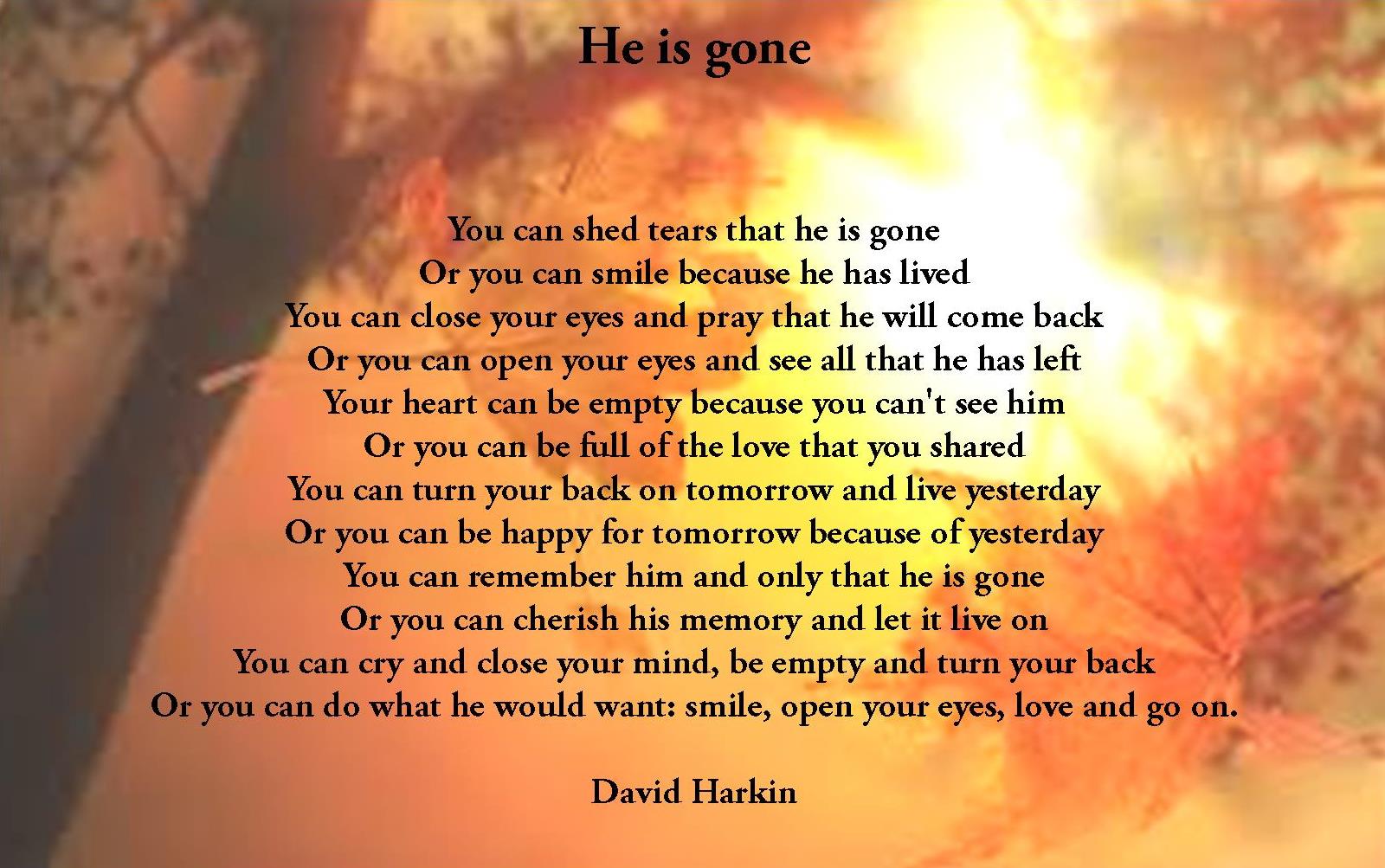 Funeral Poems And Quotes Quotesgram