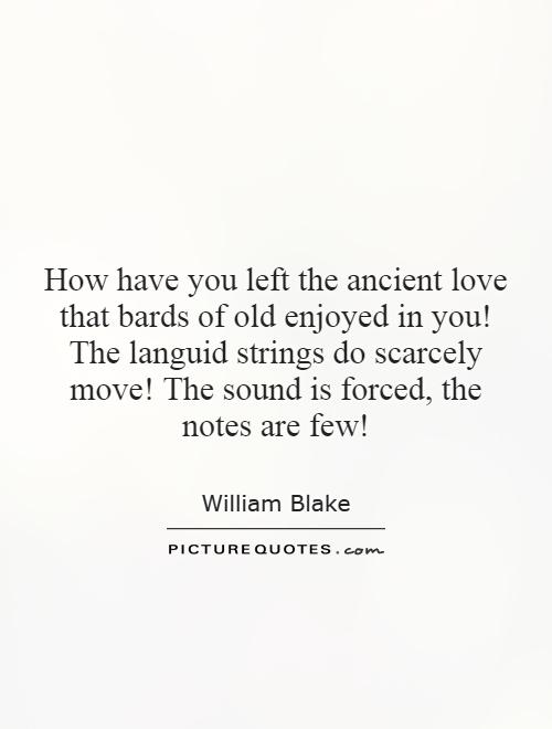 Ancient Love and Memories