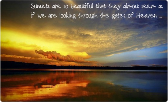 Beautiful Sunset Quotes. QuotesGram