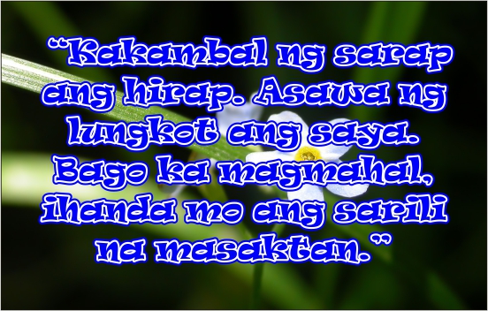 Tagalog Quotes About Family. QuotesGram