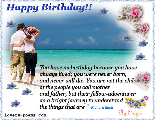 Happy Birthday Poems And Quotes Quotesgram