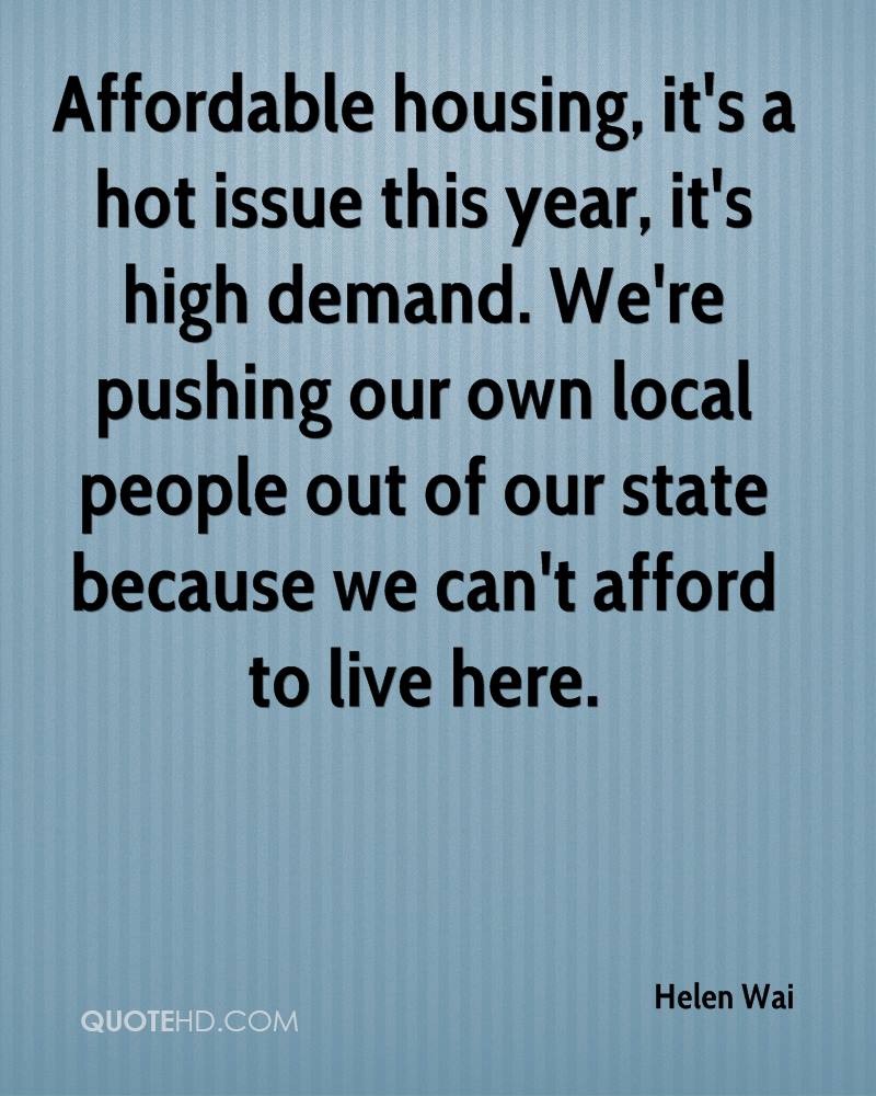 Affordable Housing Quotes. QuotesGram