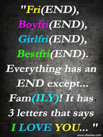 Family Before Friends Quotes. QuotesGram