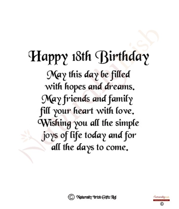 Eighteenth Birthday Quotes. QuotesGram