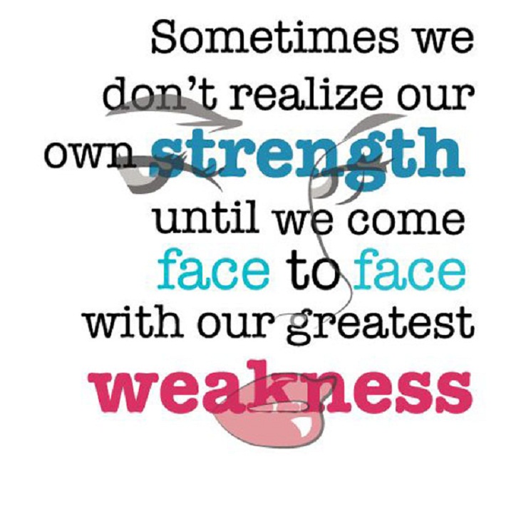Overcoming Weakness Quotes. QuotesGram