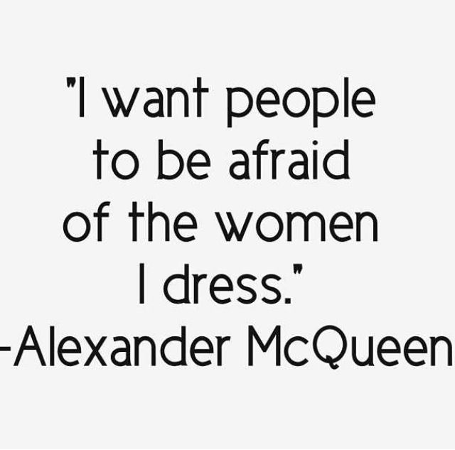 Alexander McQueen Quotes. QuotesGram
