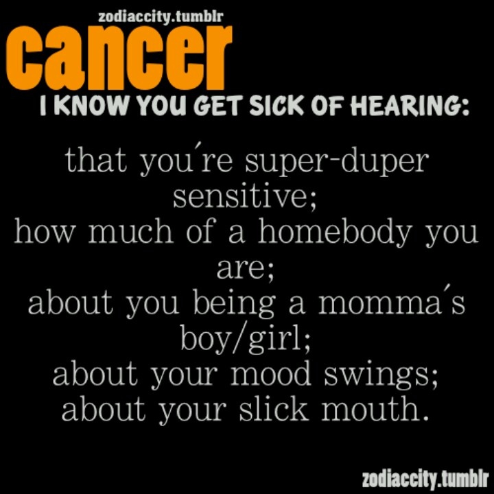 quotes about cancer horoscope
