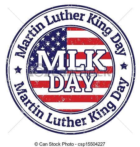 happy martin luther king day clip art
