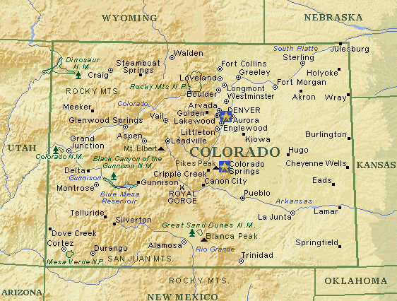 Map Of Small Towns In Colorado Quotes About Small Towns Cities. Quotesgram