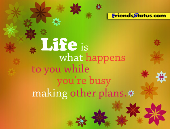 Quotes About Life Plans. QuotesGram